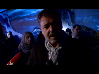 russell crowe at the premiere of noy in moscow. from march 27 in the cinema