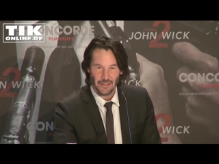 video from the john wick: chapter 2 press conference in berlin, february 2017.