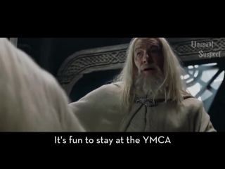 ymca as sung by lord of the rings characters