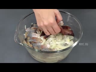 a simple herring snack