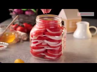 snack tomatoes in a jar